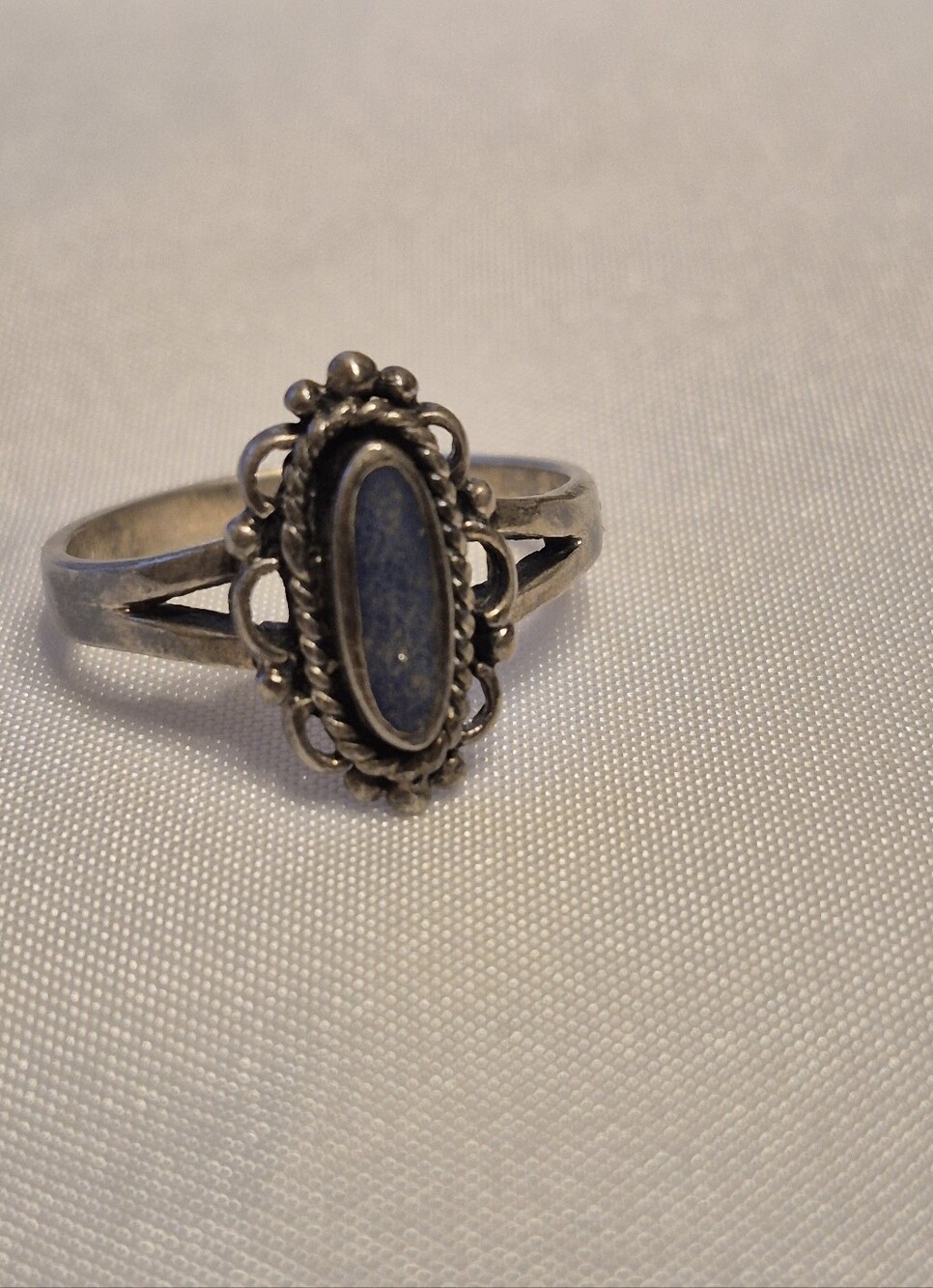 Vintage Denium Lapis Southwest Ring